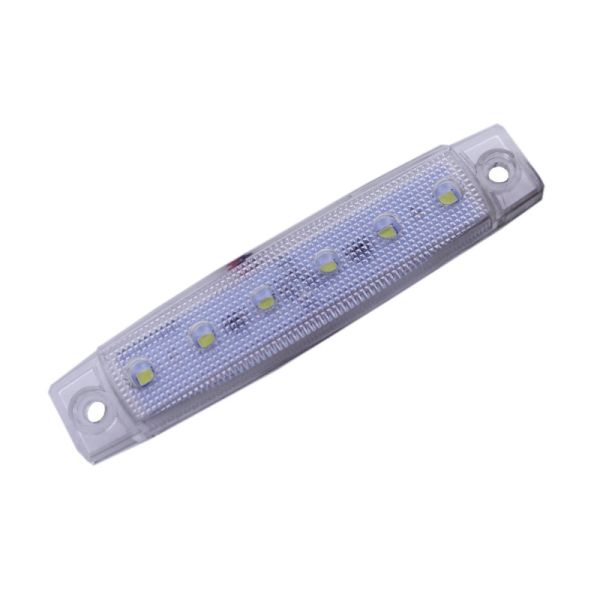 12V White Blue Boat Marine Caravans LED Light Trailer Thin LED Marker Clearance Lights