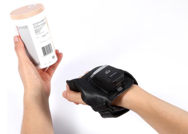 Varredor do leitor do código de barras do rádio interurbano 2d Wearable com a bateria 550mah