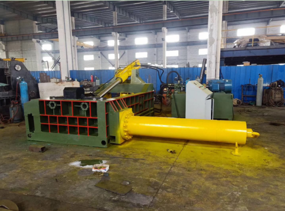 China Manufacturer Hydraulic Mobile Car Metal Baler Metal Scrap Baler