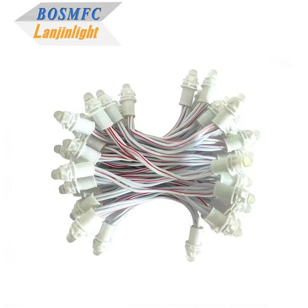Vente à chaud Dc12v 9mm Ws2811 Ip68 résistant à l'eau Adressable Led Smart Pixel Node Module Led Led Light String