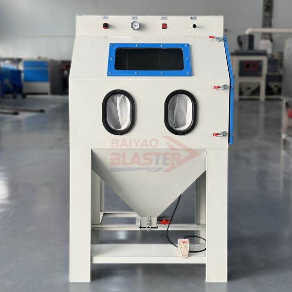 Dust Free Dry Sand Blasting Cabinet industrial CE Certificated