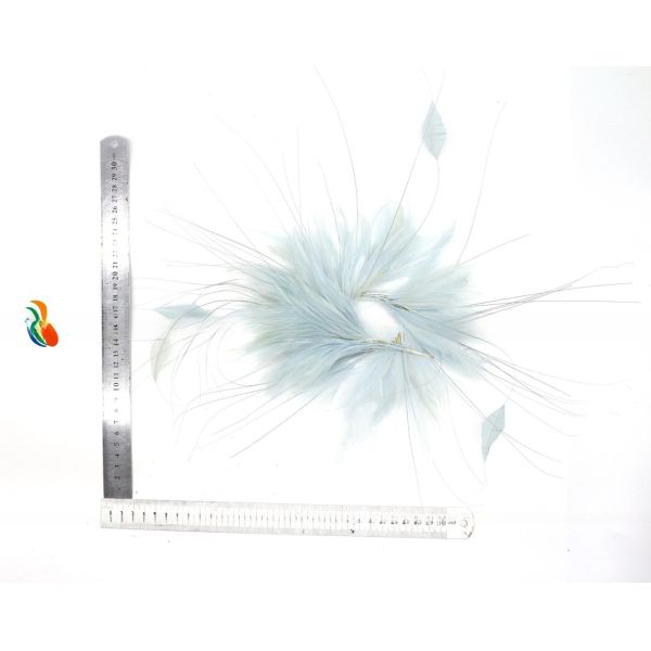 Create Stunning Party Decor with Our Chicken Feather Flower Mount and Wire Accessory