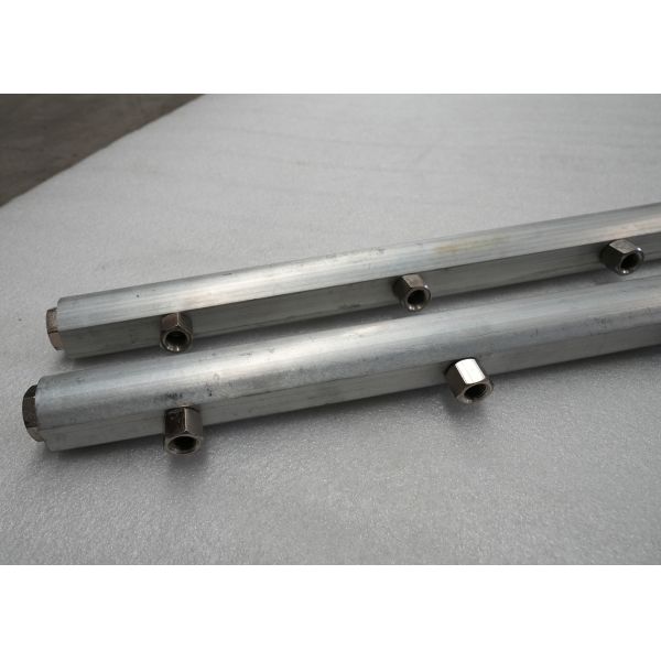 2.15m de aleación de aluminio media de alta presión de rociador de la barra de ensamblaje Fits Zoomlion 5180 barredora-lavadora