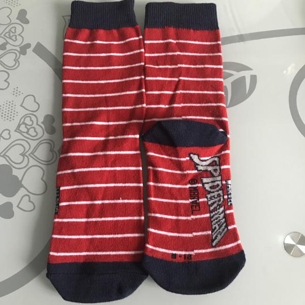 girls  colourful patterned  70D nylon high  quality  combed cotton ankle socks