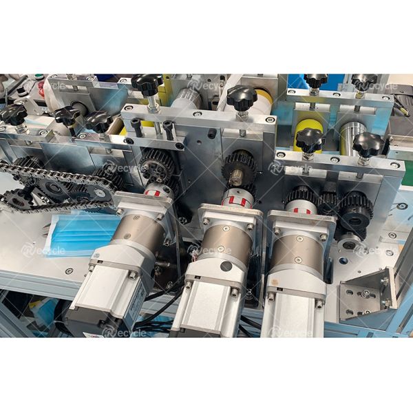 Full Automatic Nonwoven Fabric Ear Tape Face Mask Machine for Disposable Elastic Masks