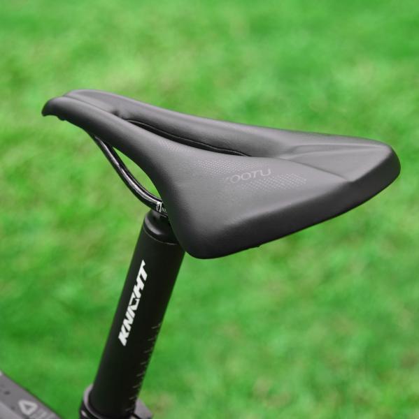 Imitação 149g Shell de pouco peso ergonômica de Seat de sela da bicicleta do arco de couro