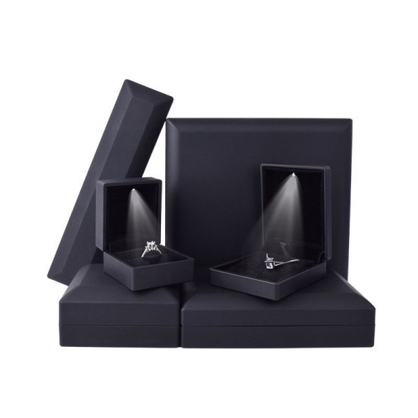 Led Jewellery Box Packaging Necklace Bracelet Ring Jewelry Box