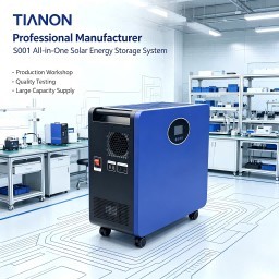 Solar Energy Storage System 600W Pure Sine Wave Hybrid Inverter 12.8V 50AH MPPT Home Backup Power