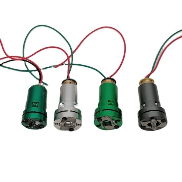 High Stability 450nm 532nm 650nm Blue Green Red Cross Line Laser Module 1mW 5mW 10mW 30mW 50mW 100mW 200mW
