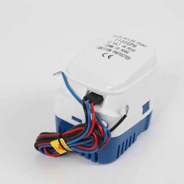 CY-811 1100GPH Full Automatic Power-off Cabin Drainage Bilge Pump Centrifugal Water Pump for Rv Yacht Marine