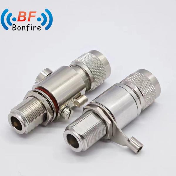 IP65 BLQ-XXXXX 0-3GHz Protector contra ondas de relâmpago de alimentação de antena N Homem para SMA Jack Fêmea