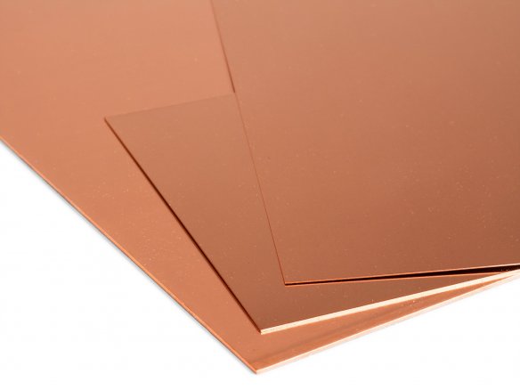 0.5mm 1mm Pure Cathode Copper Sheet Metal Rolls 99.99 Producers