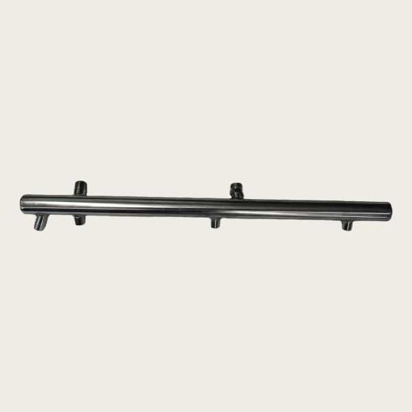 Durable Stainless Steel Spray Rod - High-Pressure Flushing for Curbs & Pavements