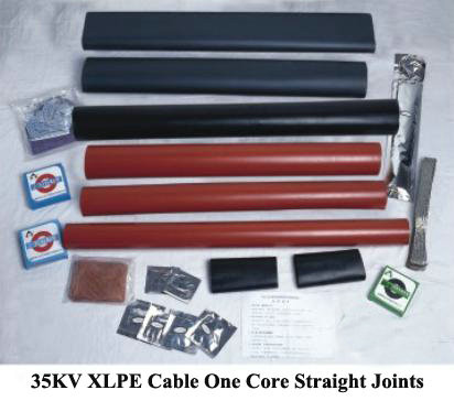 Cold Shrink Cable Accessories Joint Kits 1 - 36 kV For Connector Insulation