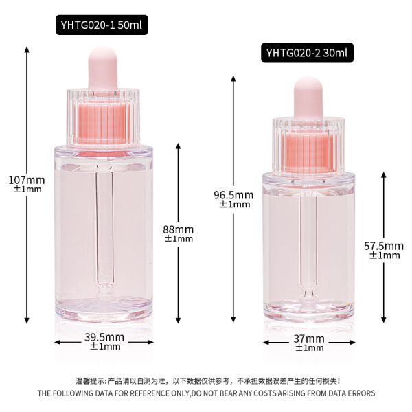 Serum Dropper Bottles with various capacity options suitable for small batch production and large scale packaging needs