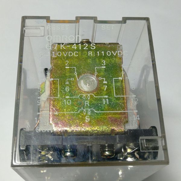 Relais électromagnétique G7K-412S-110VDC (d'Omron Pin 14)