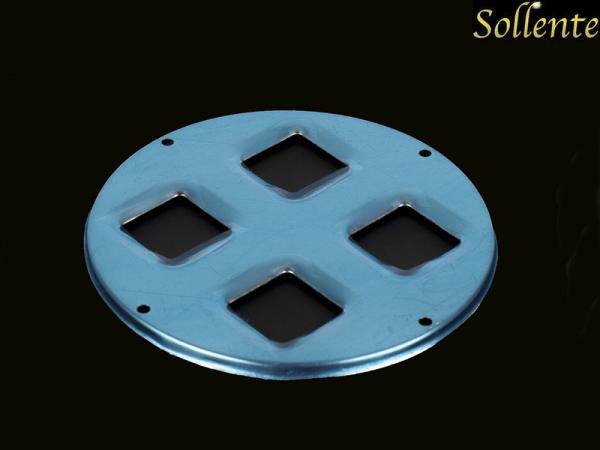 Warehouse Light Plastic Round LED Lens Cover High Efficiency 80Watt 157mm