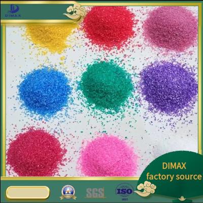 Inorganic Pigments Infiltrated into Substrate for Improved Color Fastness of Ceramic Colored Sand