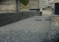 Fio revestido soldado 10% de Galfan da caixa de Gabion do Al do Zn para a proteção de inundação