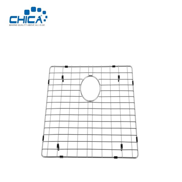 Stainless Steel With Anti-Scratch Protective Cover Sink Bottom Grid Quality Stainless Steel Kitchen Sink Bottom Grid