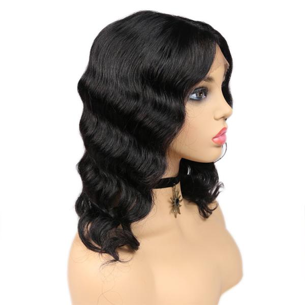 Loose Deep Wave Transparent 5x5 Full Lace Front Frontal Wig Glueless  Pre Pluck Raw Lace Human remy Hair Wigs