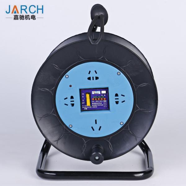 High Capacity Extension Cord Hose Reel 275mm Steel Frame With ABS Plastic Material