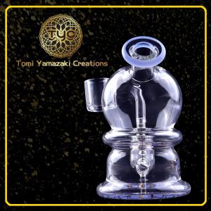 Conduite d'eau de narguilé de 4 po. d'épaisseur Bong Shisha Glass Smoking Pipe