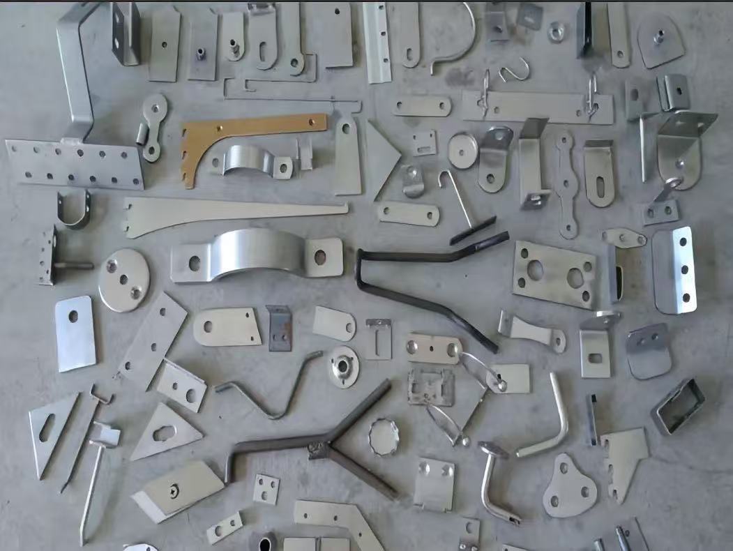 Processing of metal stamping parts