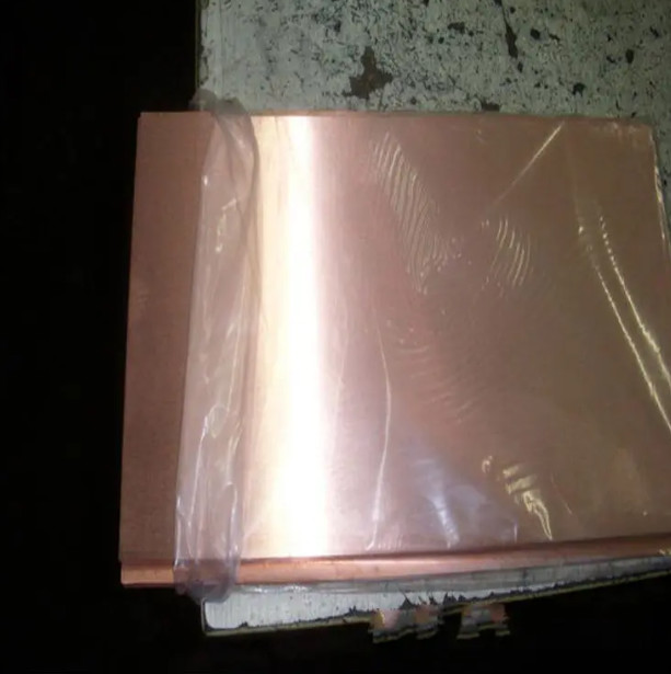8.96 G/Cm³ Copper Plate Sheet Pure Copper Sheet  Red For Industry Construction