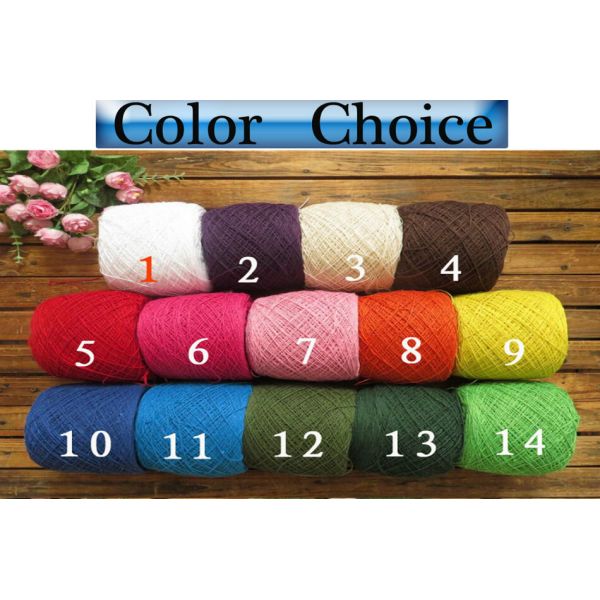 Hand made crochet doily, table cloth, Different styles of different Placemat color custom