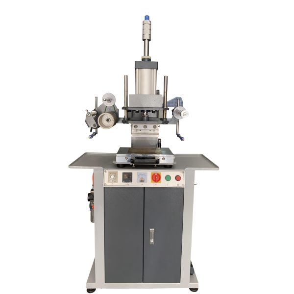 Pneumatic Leather PU Paper Logo Hot Press Machine Tipper Stamper Foil Heat Embossing Stamping Machine 750*350*1350mm Made