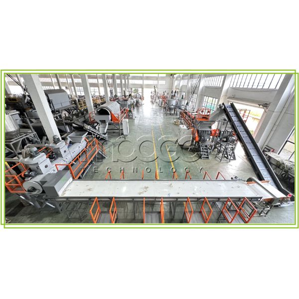 Ligne de lavage de bouteilles d'eau en PET, concasseur, déchiqueteur, machine de recyclage