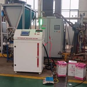 automatic single charging gun refrigerant charging machine R22 R407C R134a freon