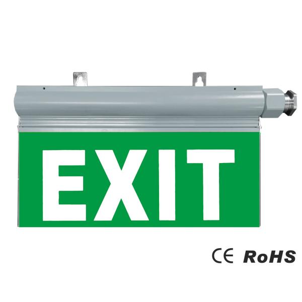 Revestimento combinado de alumínio livre de cobre do pó da cola Epoxy IP54 da luz de emergência do sinal da saída 0.5W