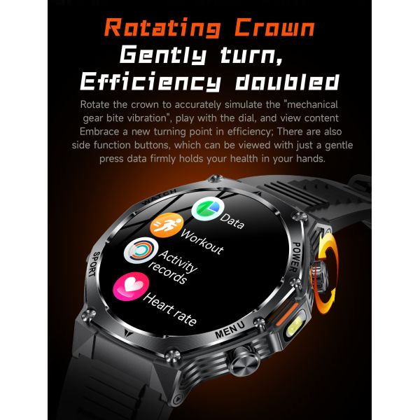 AK82 Smart Watch 1.85