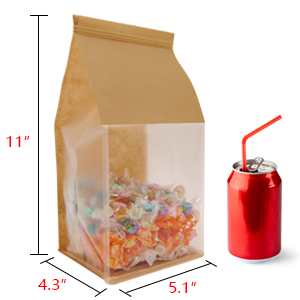 Paper Bread Bags For Homemade Bread Sourdough Bread Bags Bakery Bags With Window Cookie Bags For Packaging