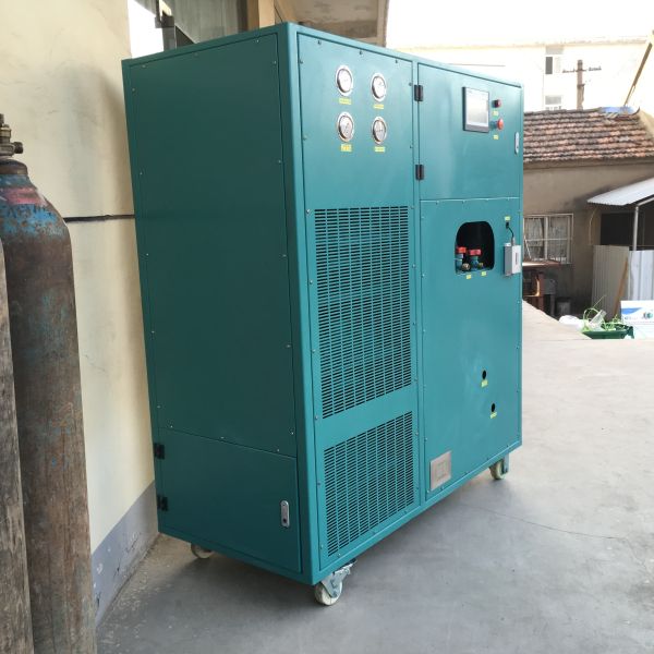 R22 R407c Reciclagem de gases freónicos Equipamento de recuperação Máquina de recarga de refrigerantes