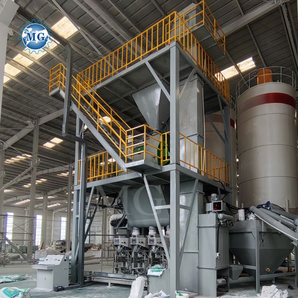 PLC Control Dry Mix Mortar Mixer Machine