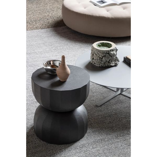Creative Wooden Occasional Side Table Modern Hotel Accent Low Tables
