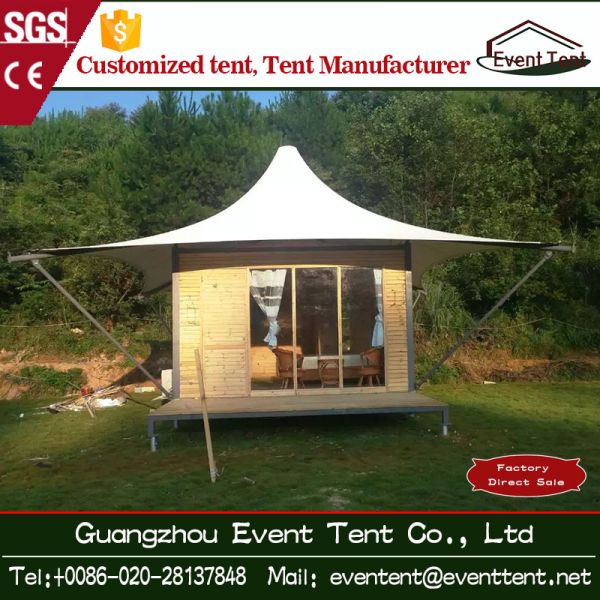 Outdoor Luxury Tent House Hotel Tent With Aluminium Profile Structure