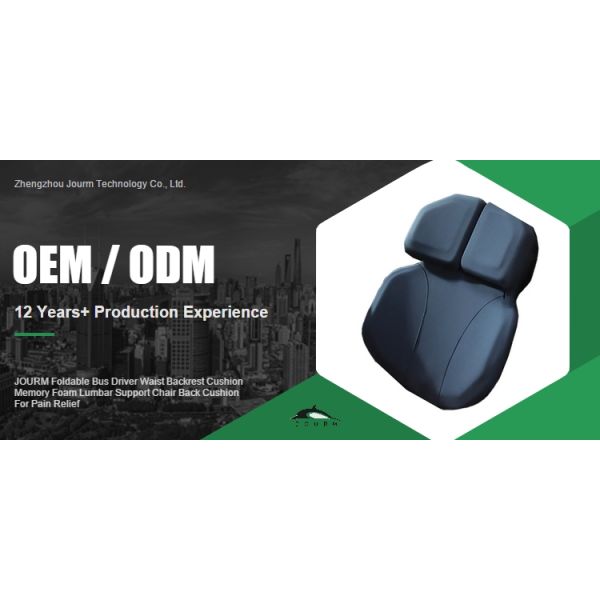 Foldable Memory Foam Lumbar Support Chair Back Cushion for Bus Driver Pain Relief