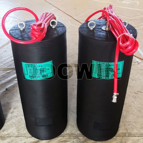 DOOWIN Large Diameter 0.3-2.5m Inflatable Pipe Plug High Pressure 0.1-0.25Mpa Airbag with Full Accessories