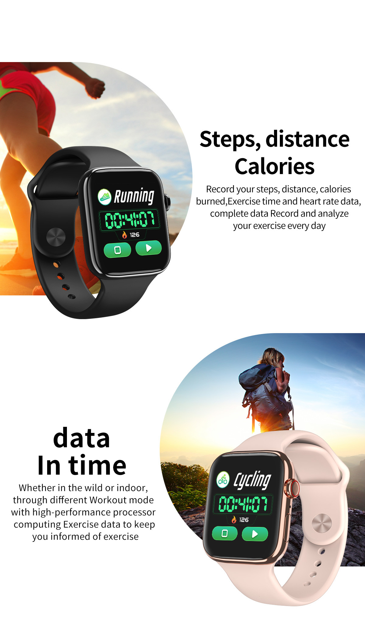 Bluetooth Smartwatch F18 серии 4 звонка Inteligente BT вызывать