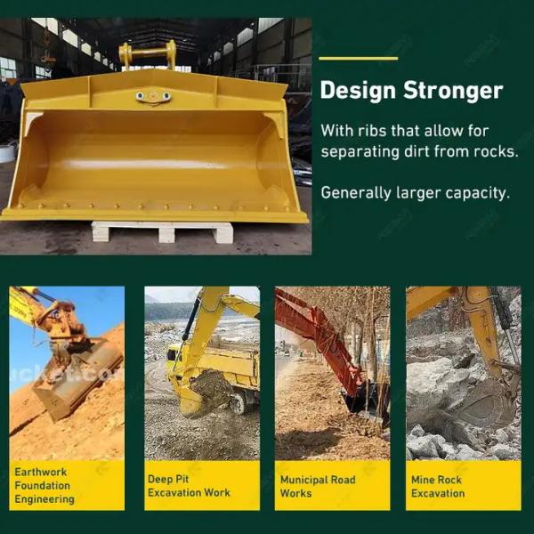 20T Excavator Tilting Bucket Heavy Duty Tilting Ditching Bucket