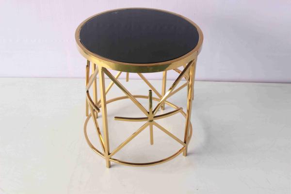 Deluxe Living Room Home Furniture Delicate Design Modern Side Table for Hotel