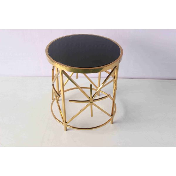 Deluxe Living Room Home Furniture Delicate Design Modern Side Table for Hotel