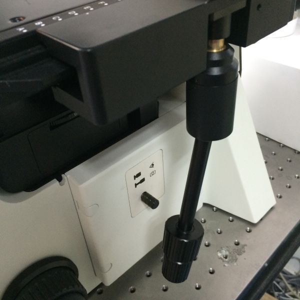 Scientific grade Inverted fluorescent microscope with phase contrast