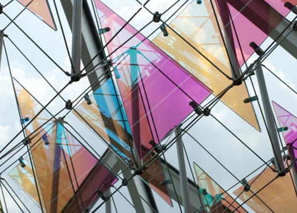 Decorative Dichroic Float Glass For Lighting Design