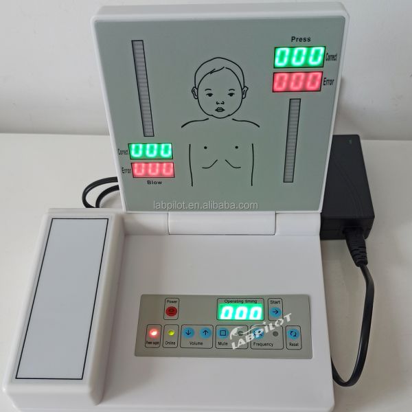 Newborn Baby Umbilical Nursing Venipuncture Intubation and CPR Training with Manikin