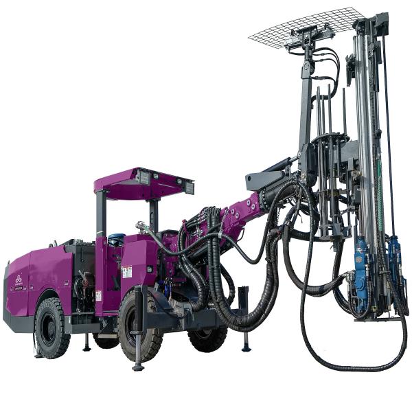 Roof Bolting Jumbo Drilling Rig Underground Tunneling Hydraulic Borehole Drilling Machine